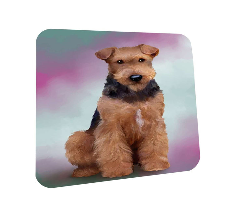 Airedale Terrier Dog Coasters Set of 4 CST48236