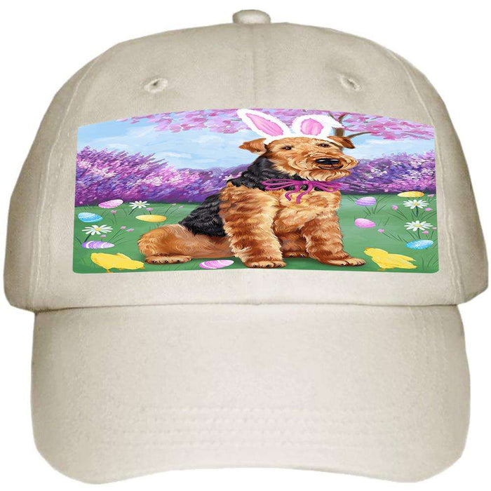Airedale Terrier Dog Easter Holiday Ball Hat Cap HAT50808