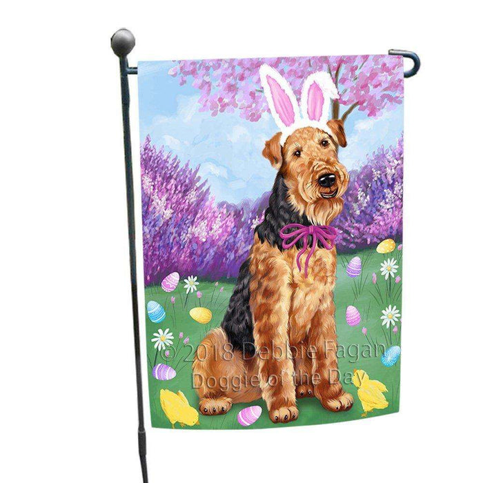 Airedale Terrier Dog Easter Holiday Garden Flag GFLG48934