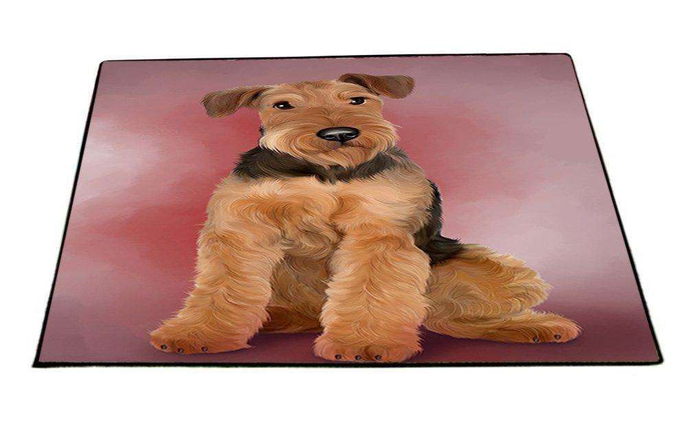 Airedale Terrier Dog Floormat FLMS48471