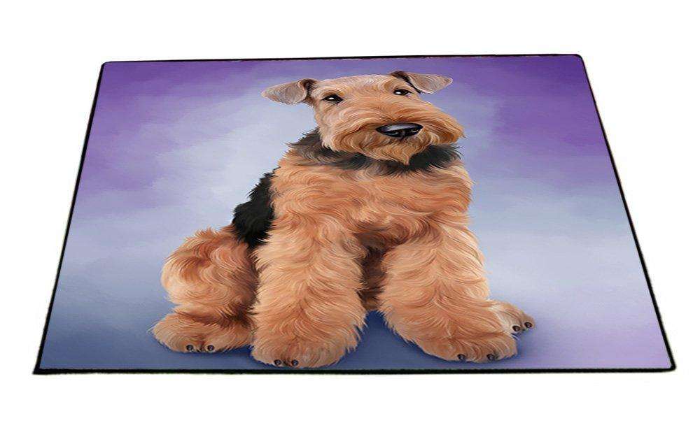 Airedale Terrier Dog Floormat FLMS48474