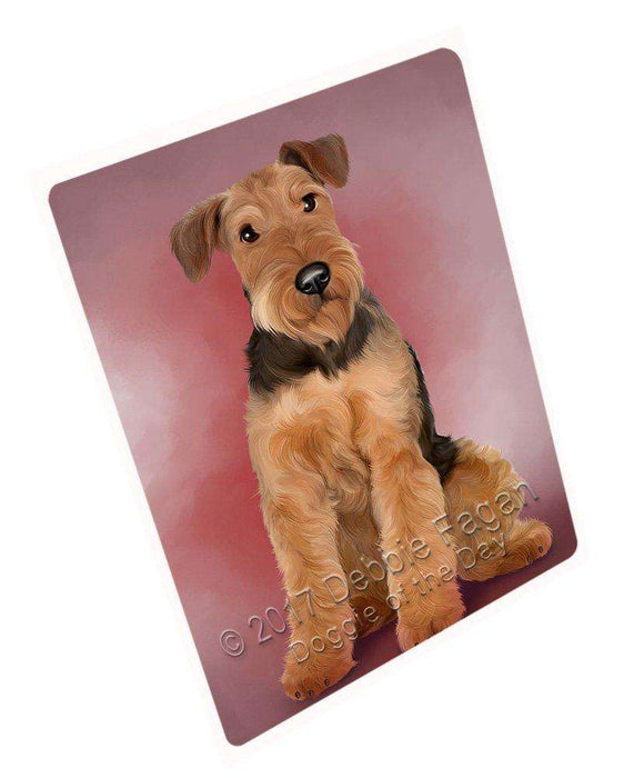 Airedale Terrier Dog Magnet Mini (3.5" x 2") MAG48837