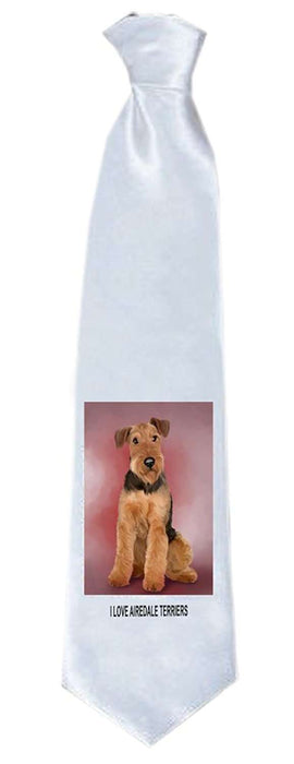 Airedale Terrier Dog Neck Tie TIE48099