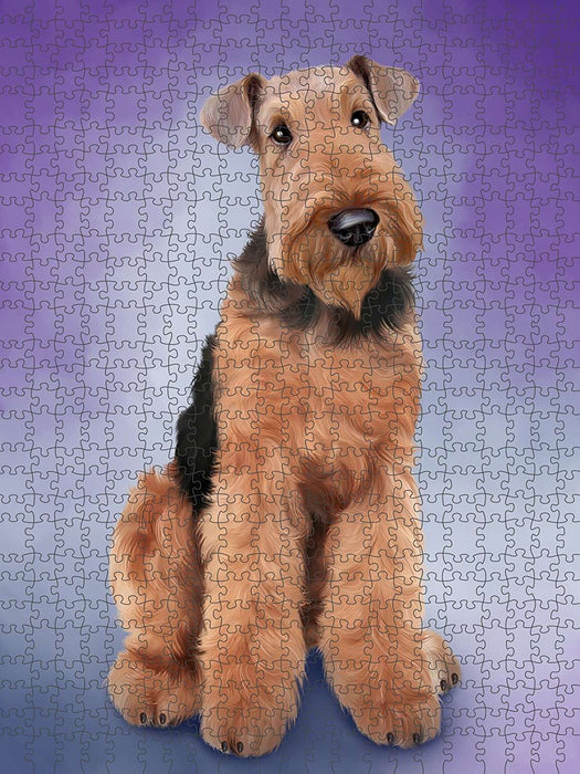 Airedale Terrier Dog Puzzle  PUZL48678