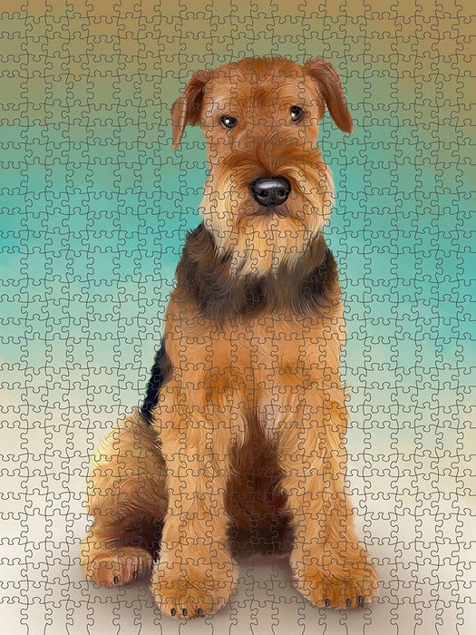 Airedale Terrier Dog Puzzle  PUZL48681