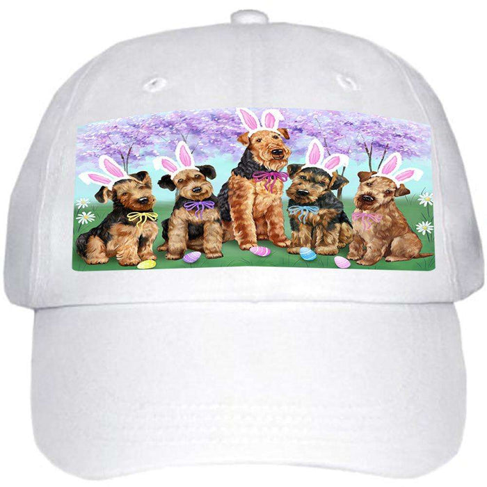 Airedale Terriers Dog Easter Holiday Ball Hat Cap HAT51102