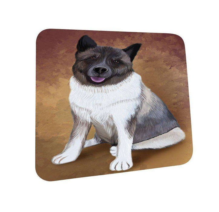 Akita Dog Coasters Set of 4