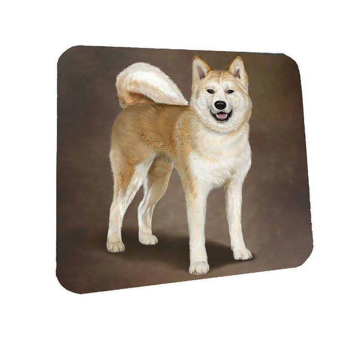 Akita Dog Coasters Set of 4