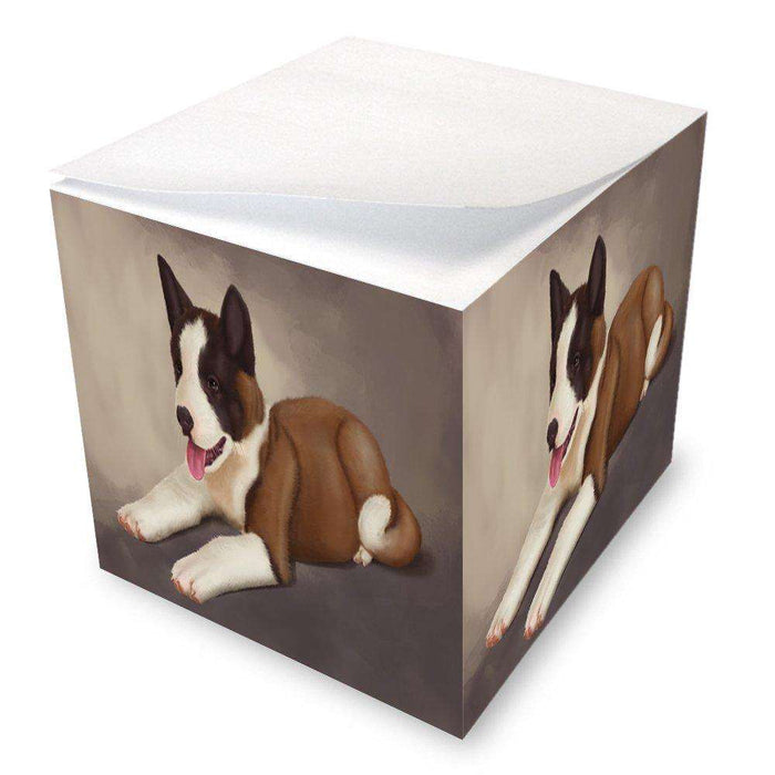 Akita Dog Note Cube