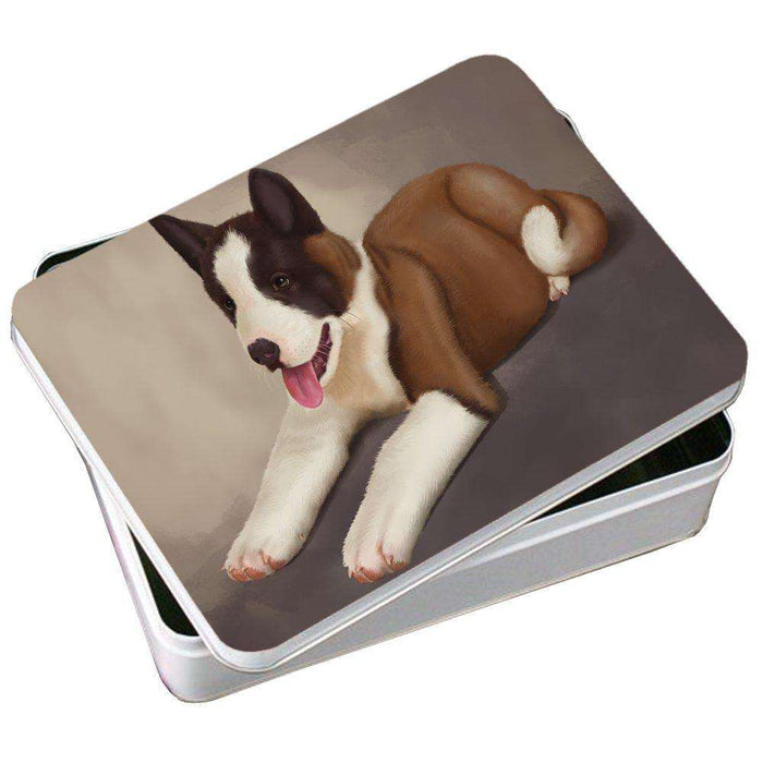 Akita Dog Photo Tin