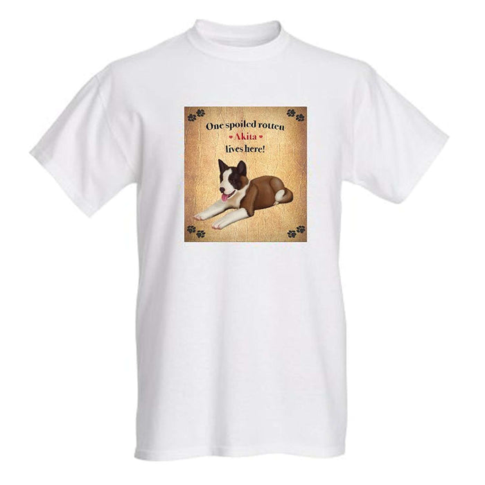 Akita Spoiled Rotten Dog T-Shirt