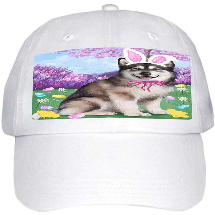 Alaskan Malamute Dog Easter Holiday Ball Hat Cap HAT50814
