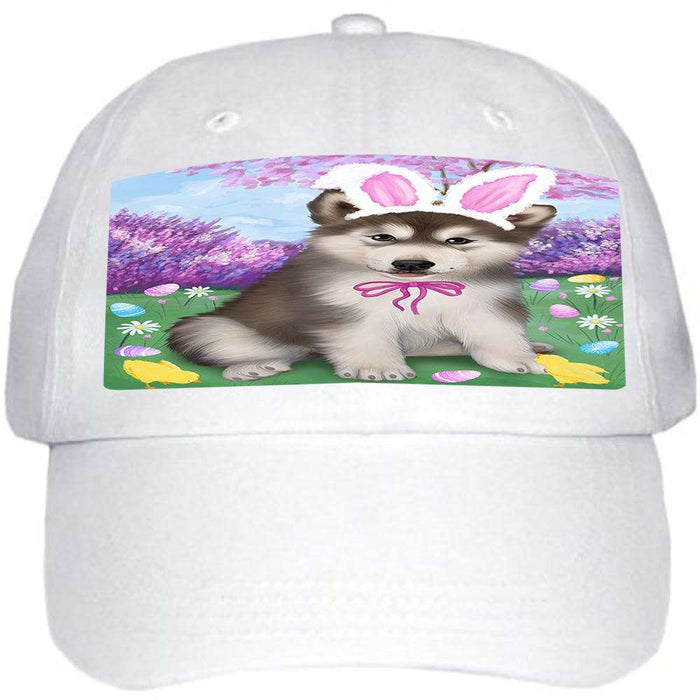 Alaskan Malamute Dog Easter Holiday Ball Hat Cap HAT50817