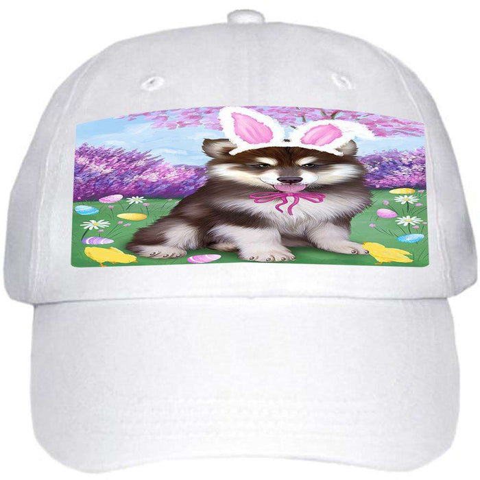 Alaskan Malamute Dog Easter Holiday Ball Hat Cap HAT50820