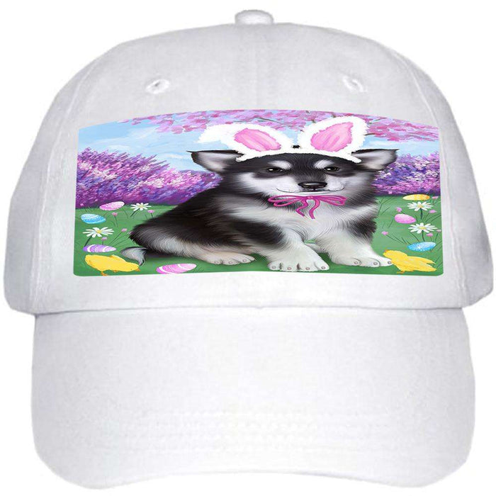 Alaskan Malamute Dog Easter Holiday Ball Hat Cap HAT50823