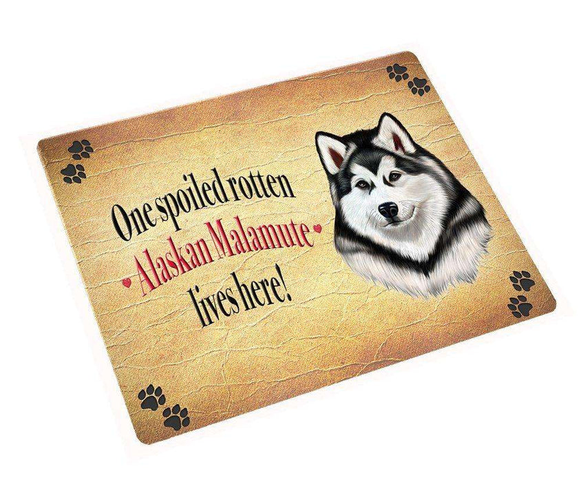 Alaskan Malamute Spoiled Rotten Dog Magnet