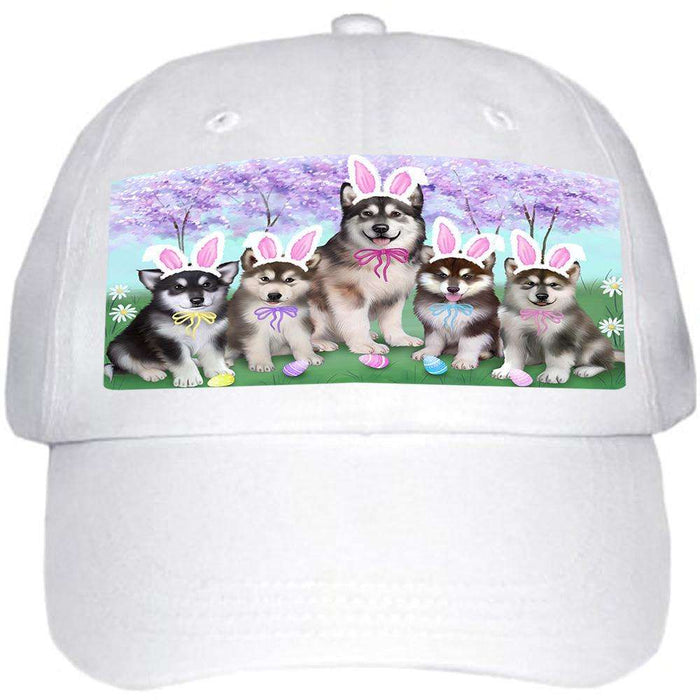 Alaskan Malamutes Dog Easter Holiday Ball Hat Cap HAT51105
