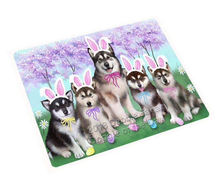 Alaskan Malamutes Dog Easter Holiday Magnet Mini (3.5" x 2") MAG51240