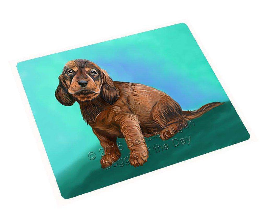 Alpine Drachsbracke Dog Art Portrait Print Woven Throw Sherpa Plush Fleece Blanket