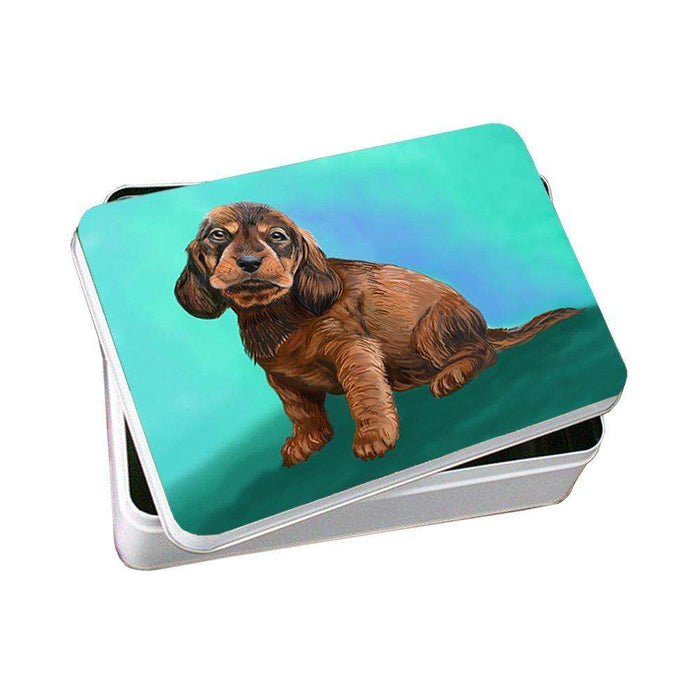 Alpine Drachsbracke Dog Photo Storage Tin