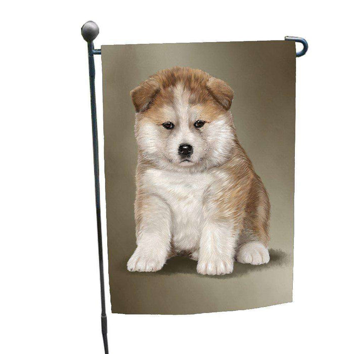 American Akita Inu Puppy Dog Garden Flag