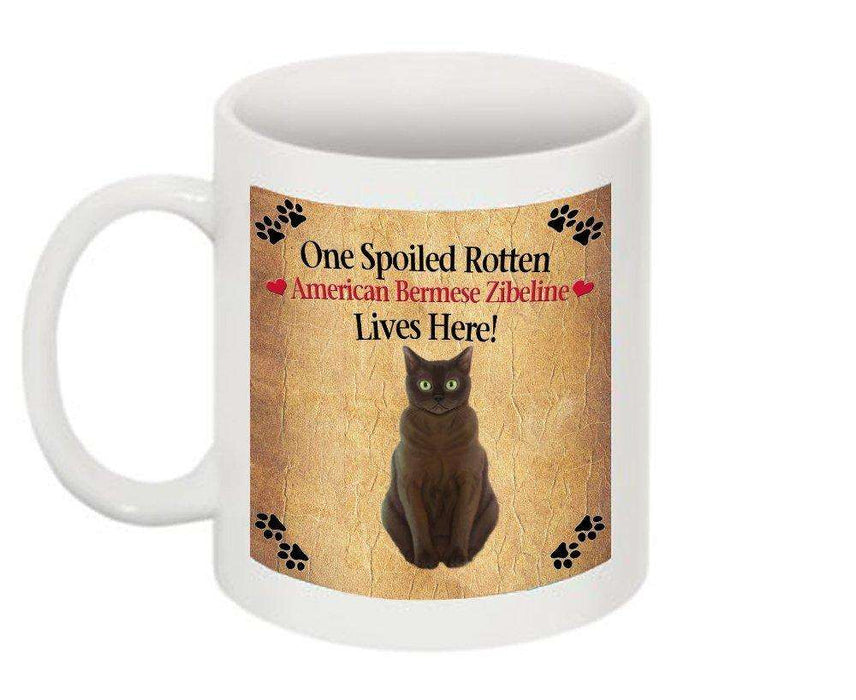 American Bermese Zibeline Spoiled Rotten Cat Mug