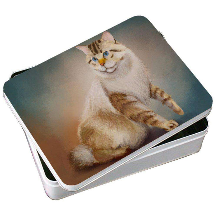 American Bobtail Cat Photo Tin