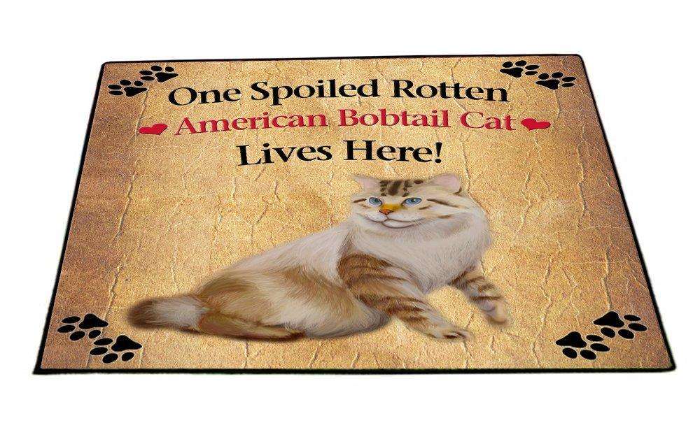 American Bobtail Spoiled Rotten Cat Indoor/Outdoor Floormat