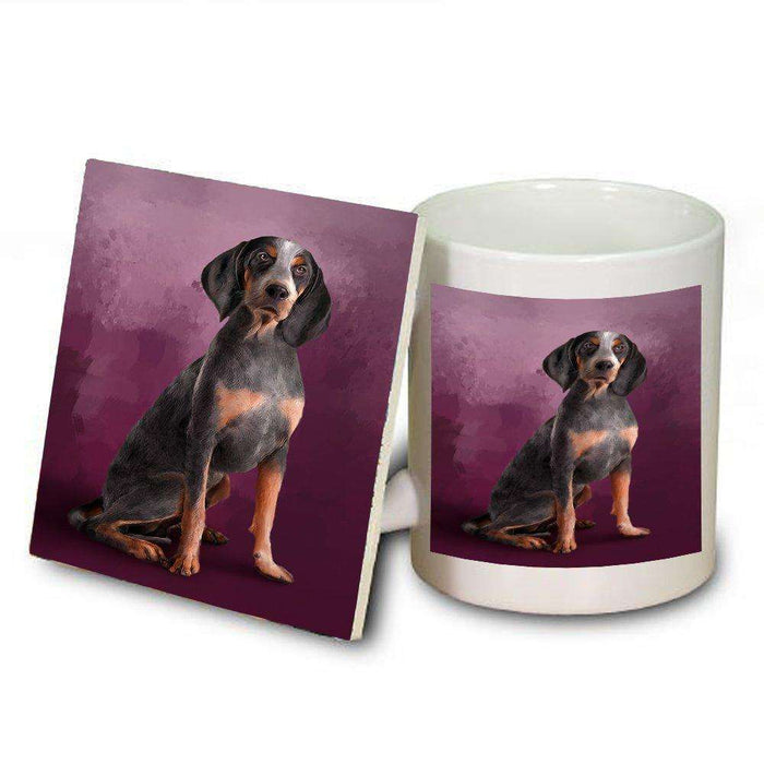 American English Coonhound Dog Mug and Coaster Set