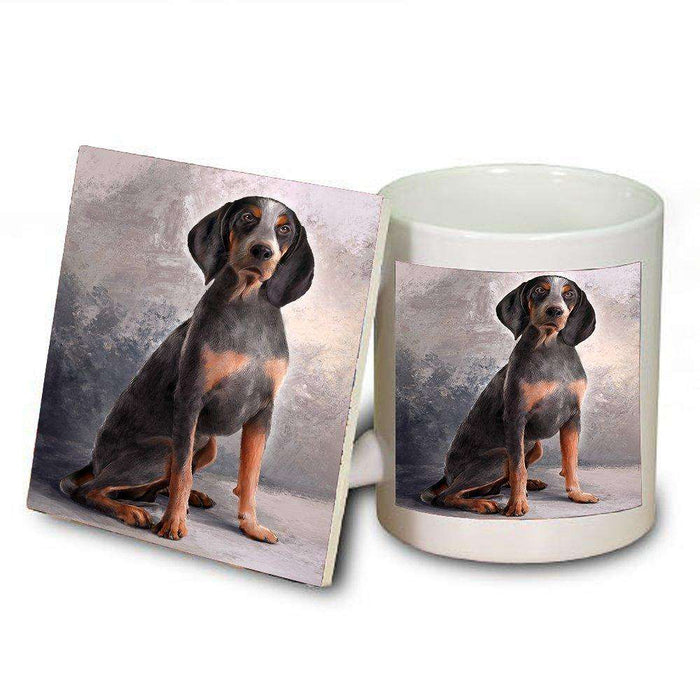 American English Coonhound Dog Mug and Coaster Set
