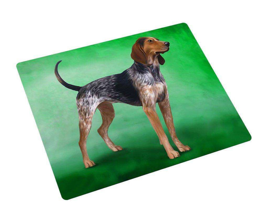 American English Coonhound Dog Tempered Cutting Board