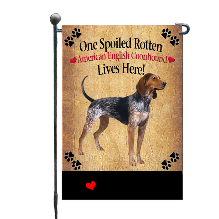 Personalized Spoiled Rotten American English Coonhound Dog GFLG-DOTD-A63083