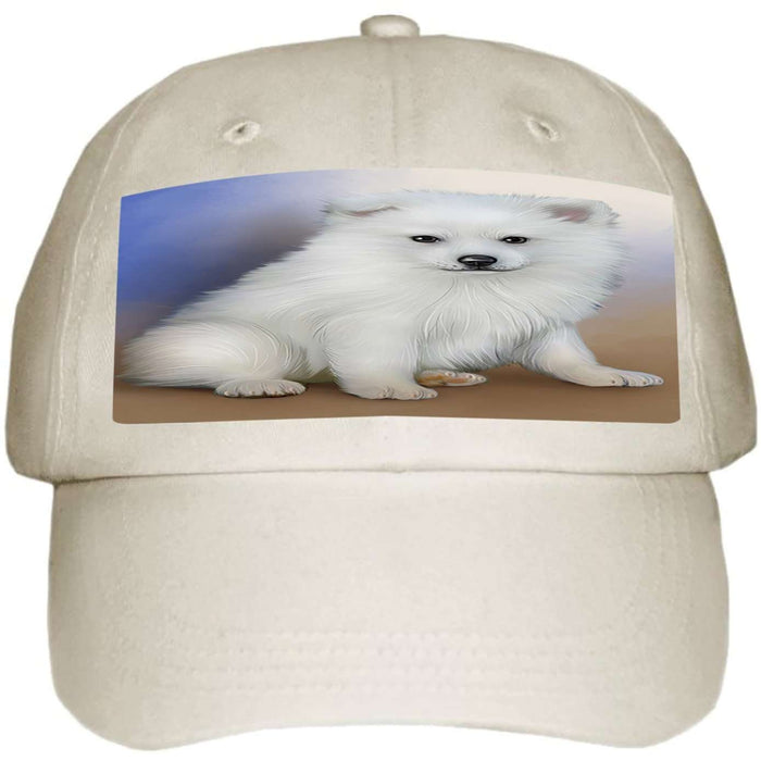 American Eskimo Dog Ball Hat Cap HAT48573