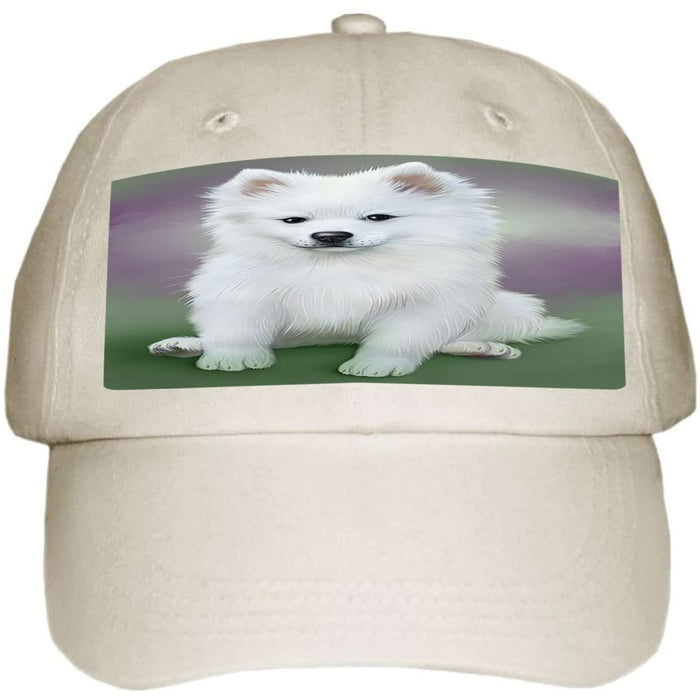 American Eskimo Dog Ball Hat Cap HAT48576