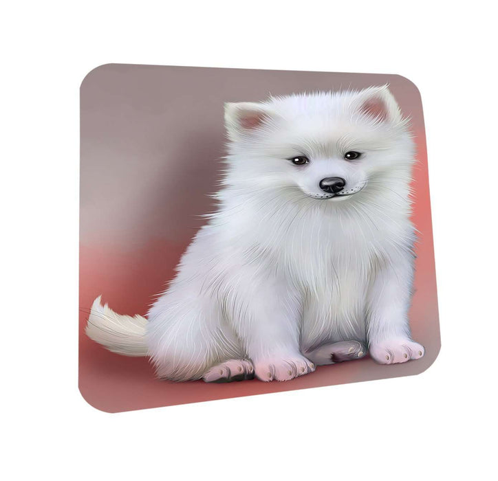 American Eskimo Dog Coasters Set of 4 CST48238