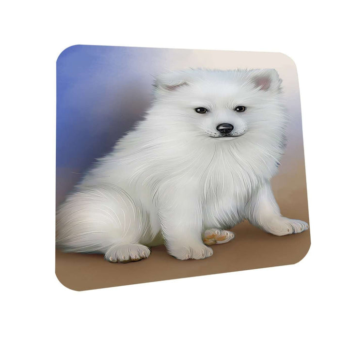 American Eskimo Dog Coasters Set of 4 CST48239