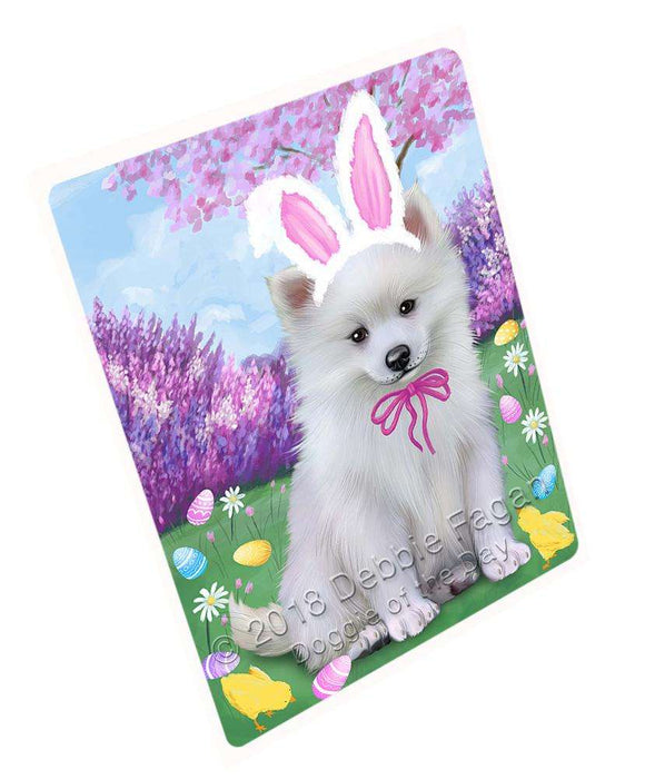 American Eskimo Dog Easter Holiday Blanket BLNKT105420