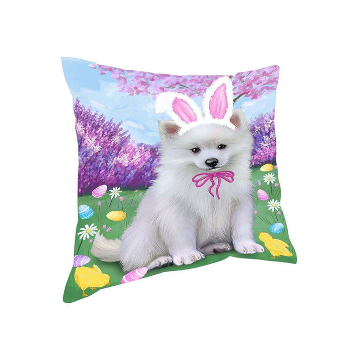 American Eskimo Dog Easter Holiday Pillow PIL73548