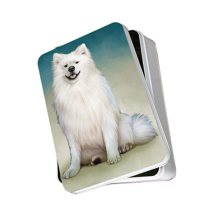 American Eskimo Dog Photo Storage Tin PITN48278
