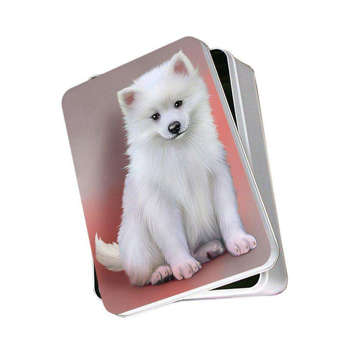 American Eskimo Dog Photo Storage Tin PITN48279