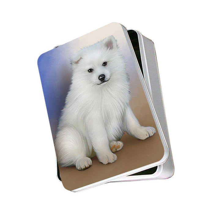 American Eskimo Dog Photo Storage Tin PITN48280