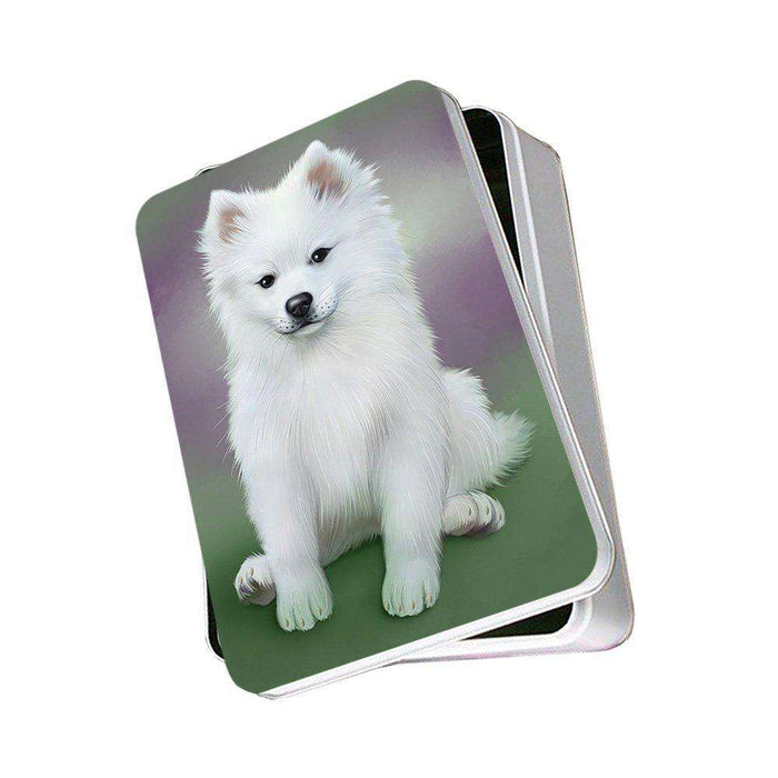 American Eskimo Dog Photo Storage Tin PITN48281