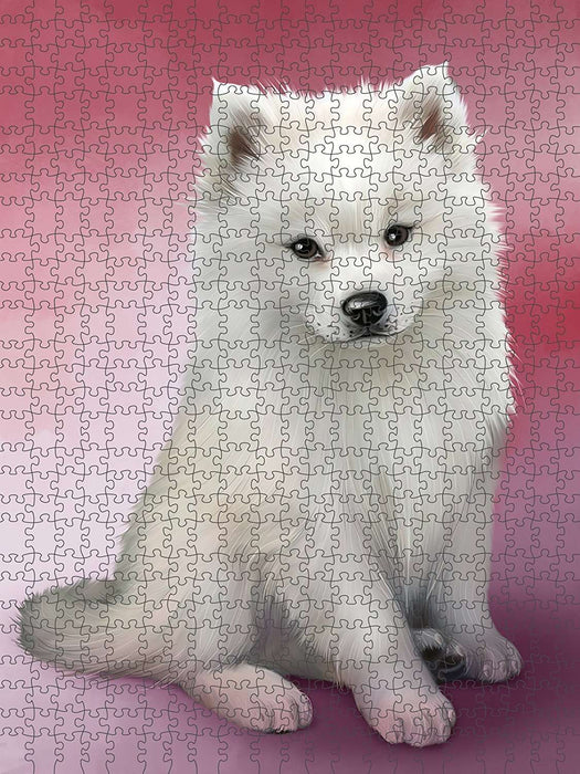 American Eskimo Dog Puzzle with Photo Tin PUZL48699