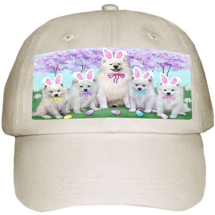 American Eskimos Dog Easter Holiday Ball Hat Cap HAT51108