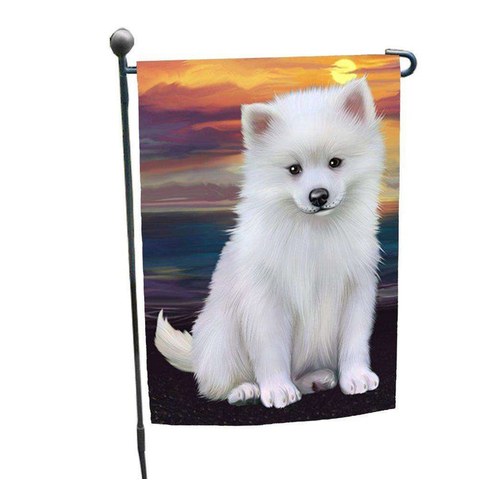 American Eskimos Dog Garden Flag