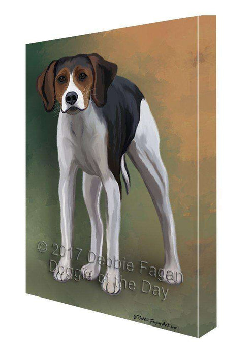 American Foxhound Dog Canvas Wall Art D150