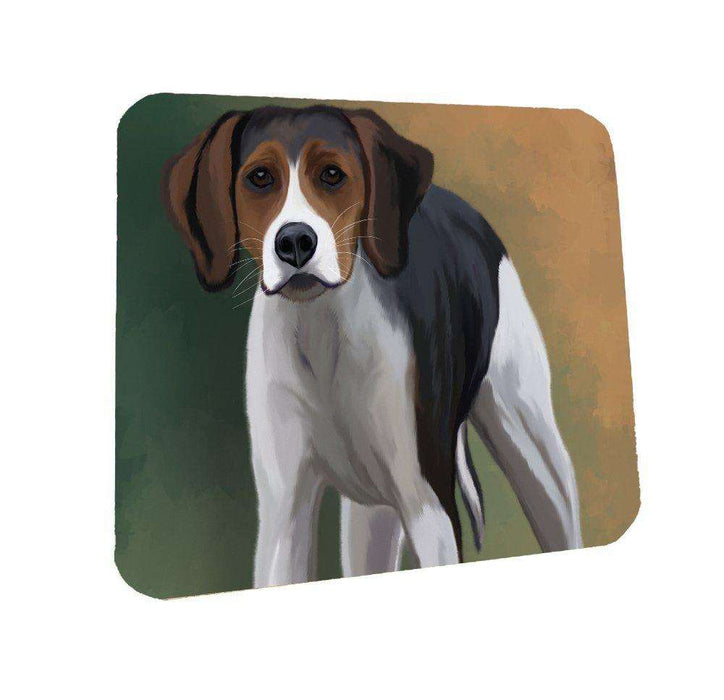 American Foxhound Dog Coasters Set of 4