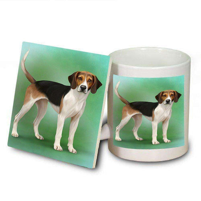 American Foxhound Dog Mug and Coaster Set MUC48456