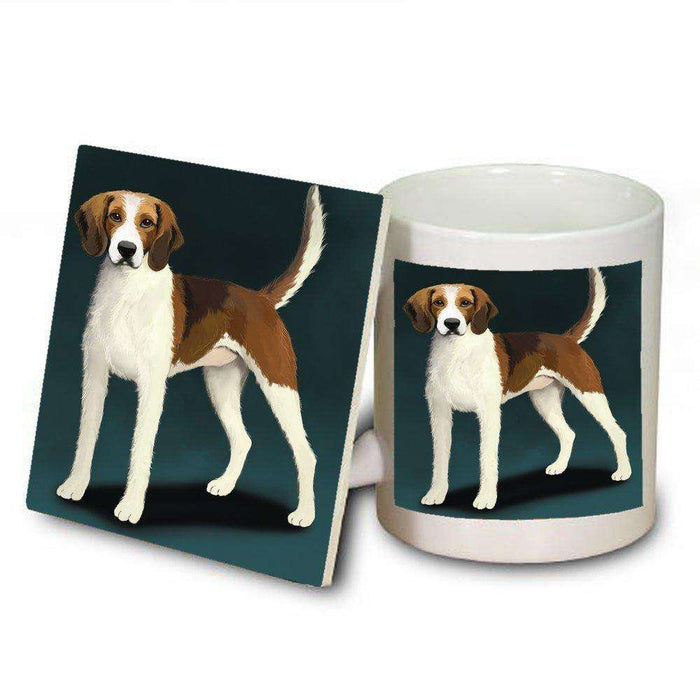 American Foxhound Dog Mug and Coaster Set