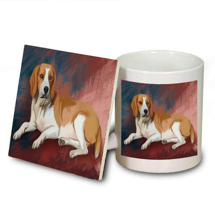 American Foxhound Dog Mug and Coaster Set